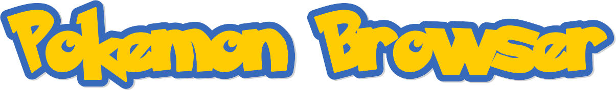 Pokémon Browser